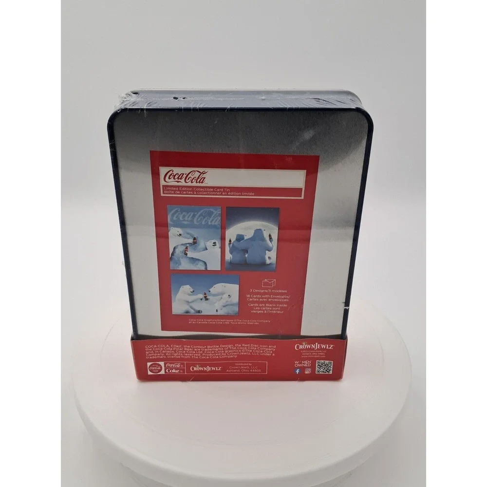 coca‎ cola collectibles-limited Edition Collectable Card Tin